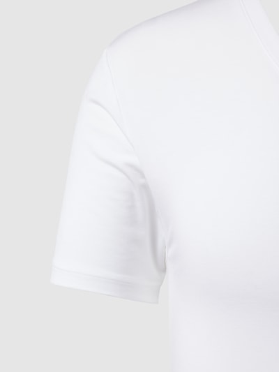 Mey T-Shirt mit V-Ausschnitt Weiss 2