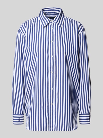 Polo Ralph Lauren Regular Fit Hemdbluse mit Logo-Stitching Royal 2