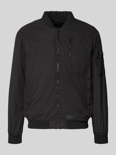 khujo Blouson mit Label-Patches Modell 'IBE' Black 2