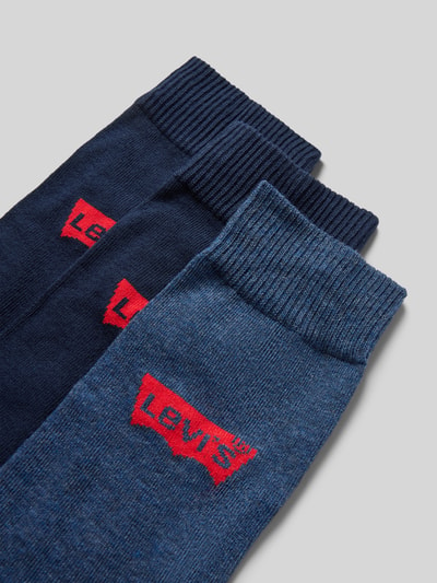 Levi's® Socken mit Label-Details im 3er-Pack Blau 2