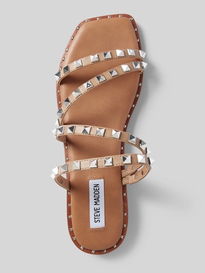 Steve Madden Slides mit Nieten Modell 'SKYLER' Beige 3