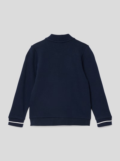 s.Oliver RED LABEL Sweatjacke mit Eingrifftaschen Marineblau 3