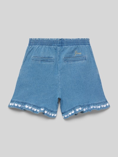 Guess Jeansshorts mit elastischem Bund Blau 3