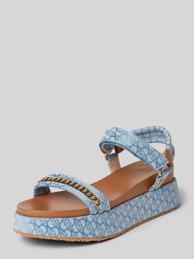 Liu Jo Sandalen met applicatie, model 'FRIDA' Blauw - 1