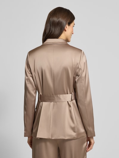 Christian Berg Woman Selection Blazer met reverskraag Taupe - 5