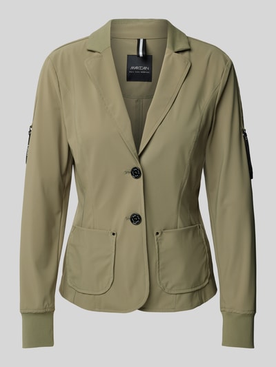 Marc Cain Blazer mit Reverskragen Oliv 1