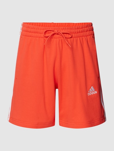 ADIDAS SPORTSWEAR Sweatshorts mit Logo-Stitching Rot 2