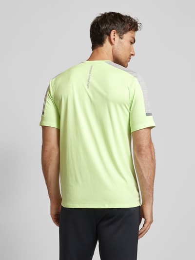 Under Armour T-shirt met labelprint, model 'Tech Utility' Appeltjesgroen - 5