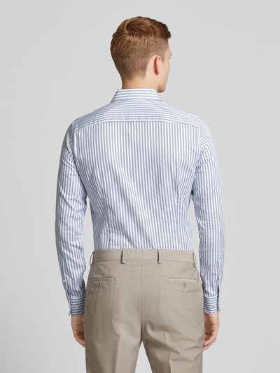 JOOP! Collection Slim Fit Business-Hemd mit Kentkragen Modell 'Pierce' Marine 5