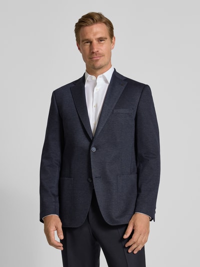 Roy Robson Slim Fit Sakko mit Viskose-Anteil und Reverskragen Marine 4