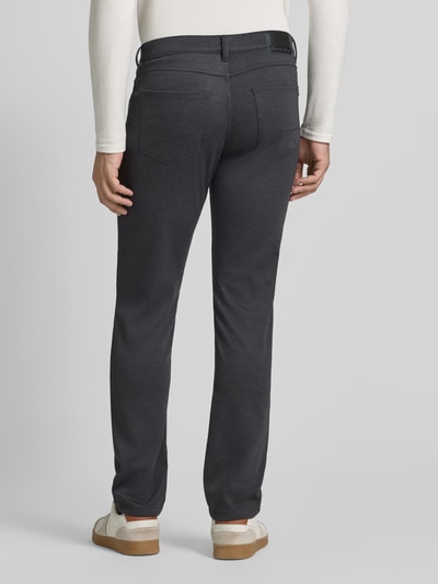 Christian Berg Men Stoffen broek met Franse steekzakken Donkergrijs - 5