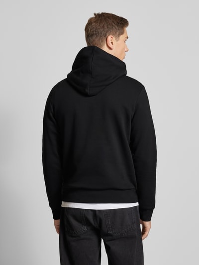 Jack & Jones Hoodie mit Label-Print Modell 'ECORP' Black 5