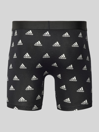 ADIDAS SPORTSWEAR Obcisłe bokserki z detalami z logo Czarny 3