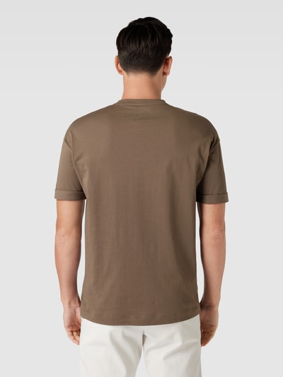 DRYKORN T-Shirt mit überschnittenen Schultern Modell 'THILO' Oliv 5