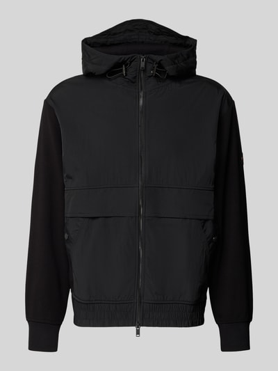 BOSS Orange Regular Fit Sweatjacke aus reiner Baumwolle Modell 'ZE_HOOD' Black 2