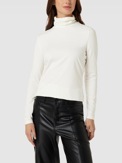 Esprit Shirt met lange mouwen en col Offwhite - 4