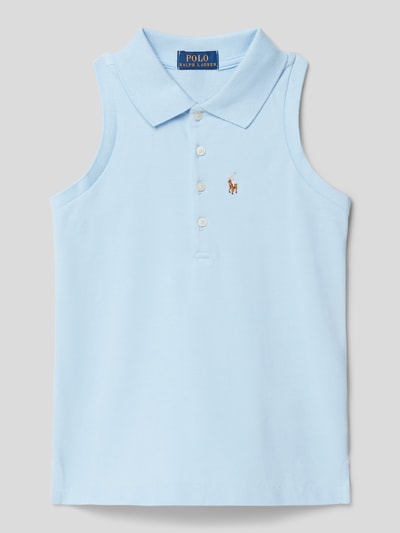 Polo Ralph Lauren Teens Top z kołnierzykiem polo Błękitny 1