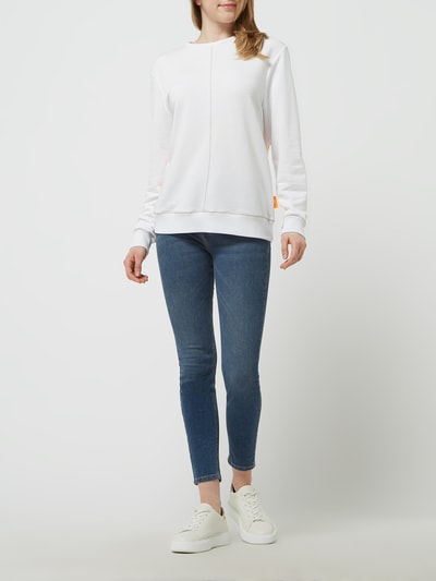 Emily Van den Bergh Sweatshirt mit Print Weiss 1