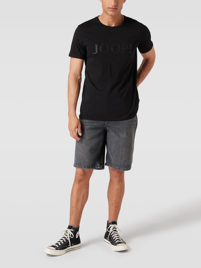 JOOP! Collection T-Shirt mit Label-Print Modell 'Alerio' Black 1