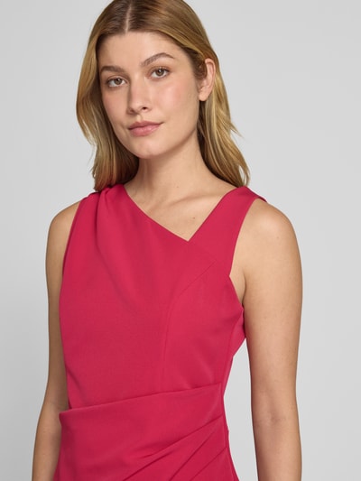 Vera Mont Cocktailkleid mit seitlicher Raffung Kirsche 3