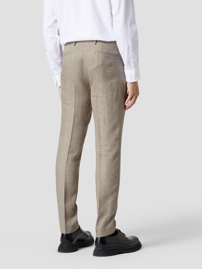 CG - Club of Gents Pantalon met persplooien Beige - 5