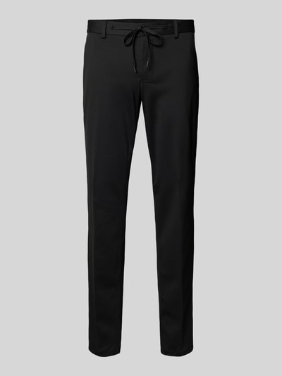 s.Oliver BLACK LABEL Slim Fit Jogpants aus Stretch-Jersey Modell 's.O JOGG' Black 2