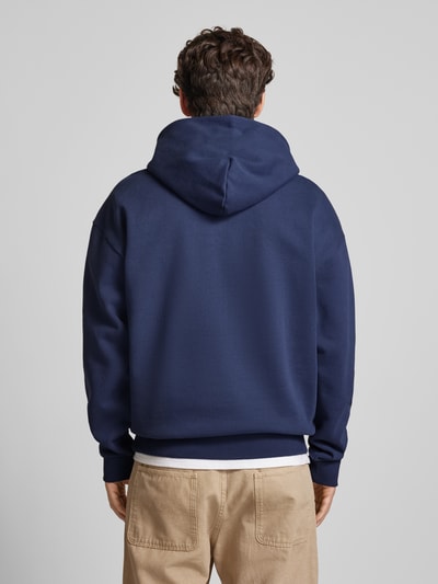 REVIEW Hoodie mit Kapuze Rauchblau 5