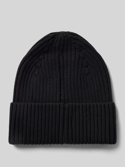 PIECES Mütze mit breitem Umschlag Black 1
