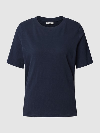 Marc O'Polo Denim T-shirt z detalem z logo Granatowy 2