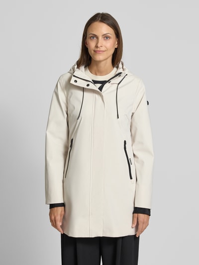 khujo Windbreaker mit Reißverschlusstaschen Modell 'IZAF3' Offwhite 4