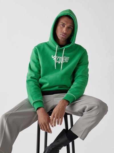 Jacquemus Hoodie mit Label-Print Grün 3