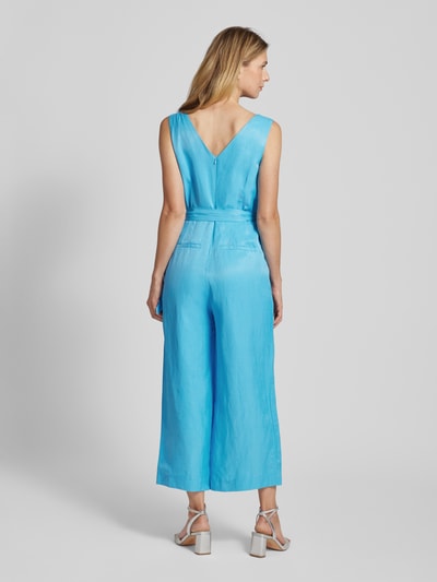 s.Oliver BLACK LABEL Jumpsuit in Wickel-Optik Hellblau 5