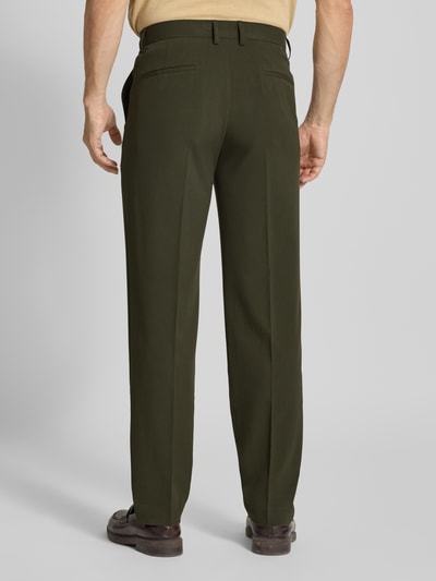 Lindbergh Relaxed Fit Stoffhose mit Bügelfalten Dunkelgruen 5
