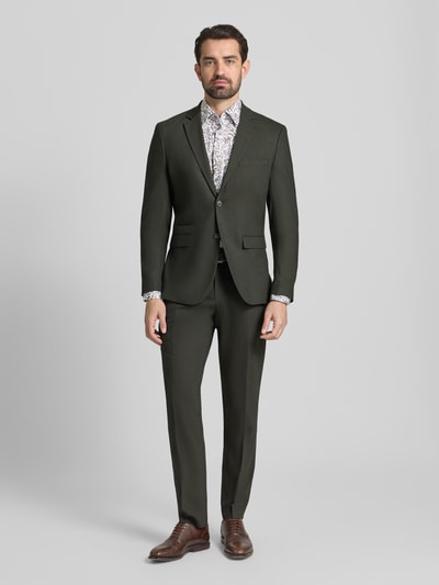 ETERNA Regular fit zakelijk overhemd van katoen met kentkraag Zand - 1