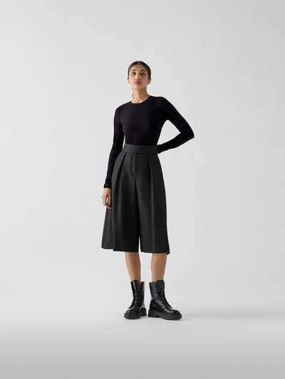 Maison Margiela Body mit Rundhalsausschnitt Schwarz 1
