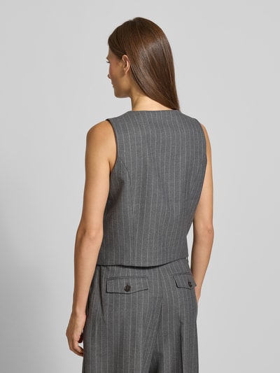 Tommy Hilfiger Shaped Fit Weste mit Viskose-Anteil Hellgrau 5
