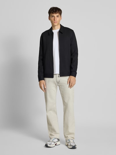 Only & Sons Kurtka koszulowa o kroju regular fit z mieszanki wiskozy model ‘JAKES’ Czarny 1