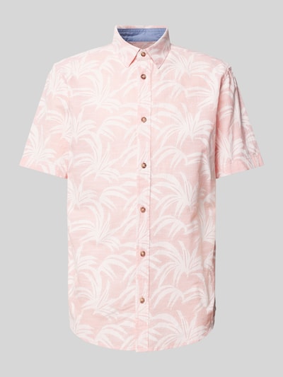 Tom Tailor Freizeithemd mit floralem Muster Hellrosa 2