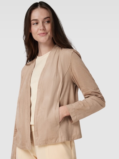 Marc Cain Blazer mit offener Vorderseite Camel 3