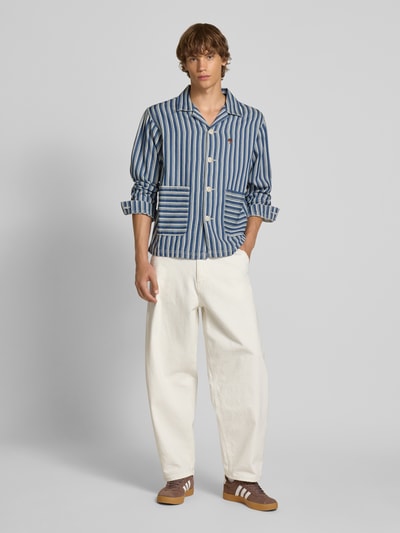 BLKVIS Regular fit overhemdjack met reverskraag Offwhite - 1