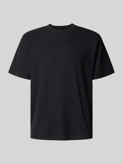 Jack & Jones T-Shirt mit Strukturmuster Modell 'EAUSTIN' BLACK 2