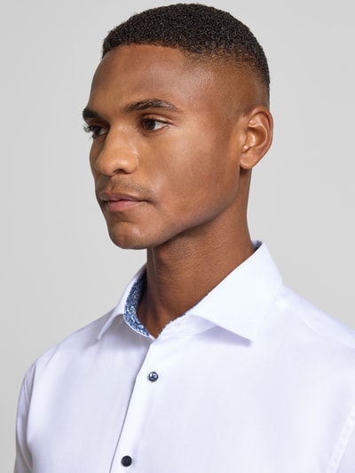 SEIDENSTICKER REGULAR FIT Regular Fit Businesshemd mit Knopfleiste Weiss 3