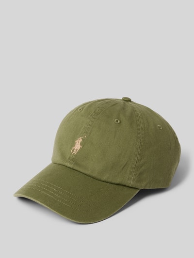 Polo Ralph Lauren Basecap mit Logo-Stitching Oliv 1