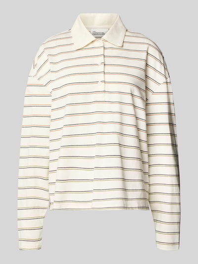 My Essential Wardrobe Shirt met lange mouwen en polokraag, model 'Anna' Offwhite - 2