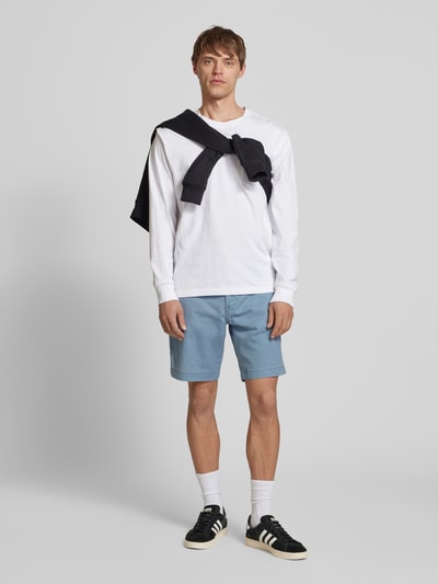 Levi's® Korte standard fit chino met steekzakken, model 'XX CHINO' Jeansblauw - 1