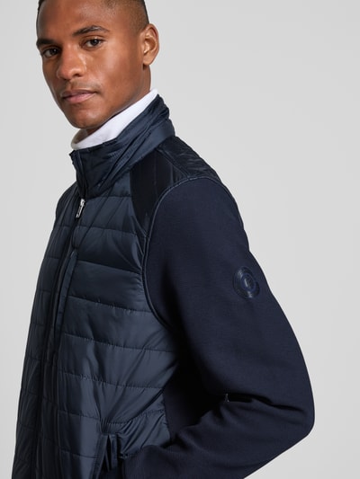 Christian Berg Men Steppjacke mit Stehkragen Marine 3