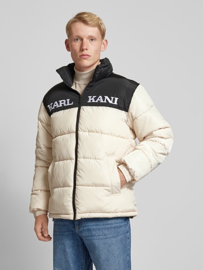 KARL KANI Steppjacke mit Label-Stitching Sand 4