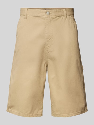 REVIEW Bermuda met steekzakken Taupe - 2