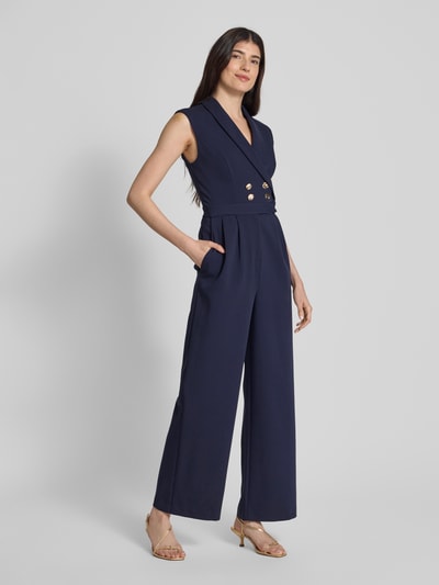 Forever New Jumpsuit in Wickel-Optik Modell 'Jacey' Blau 1