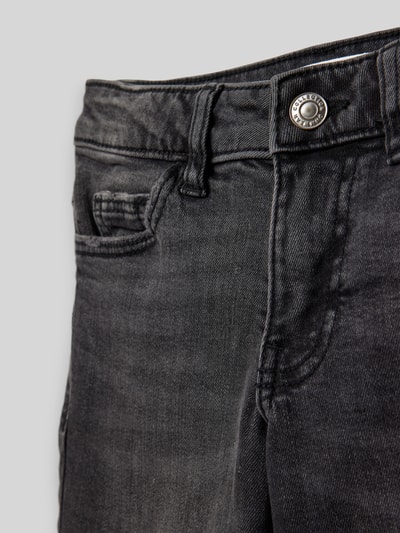 Mango Regular Fit Jeansshorts im 5-Pocket-Design  Modell 'john' Black 2